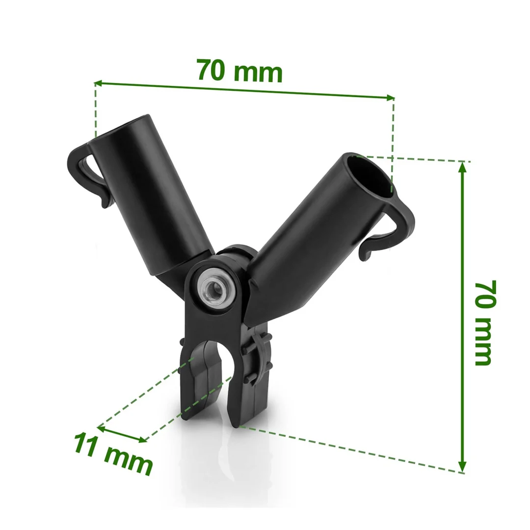 11mm A-tip konektori za biljke rajčice Plonos PL-941 crni 4 kom_6