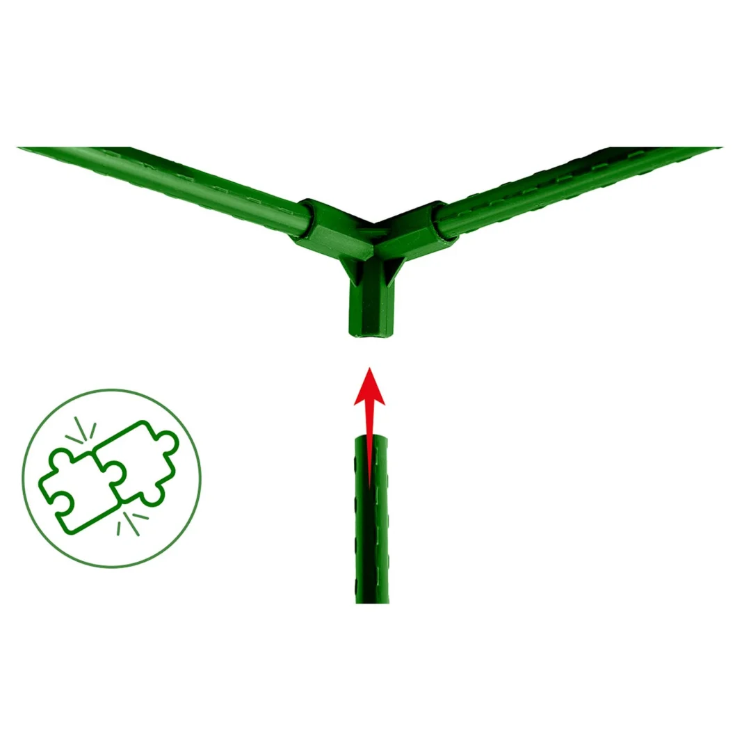 11mm trokraki konektori za biljke rajčice Plonos PL-941 zeleni 4 kom (494130)_5