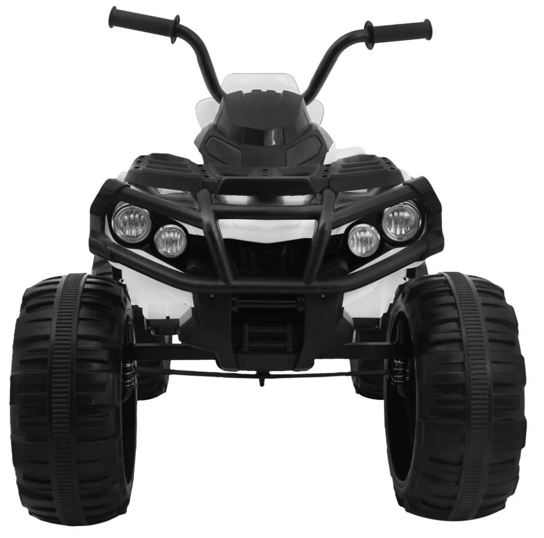2.4GHz punjivi Quad ATV za djecu bijeli + daljinski upravljač + EVA kotači + MP3 radio + spori start, bijela_3