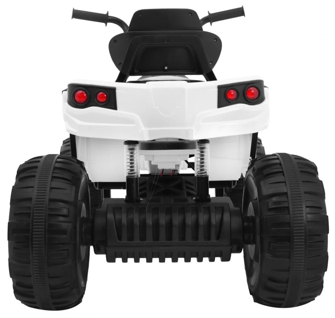 2.4GHz punjivi Quad ATV za djecu bijeli + daljinski upravljač + EVA kotači + MP3 radio + spori start, bijela_5
