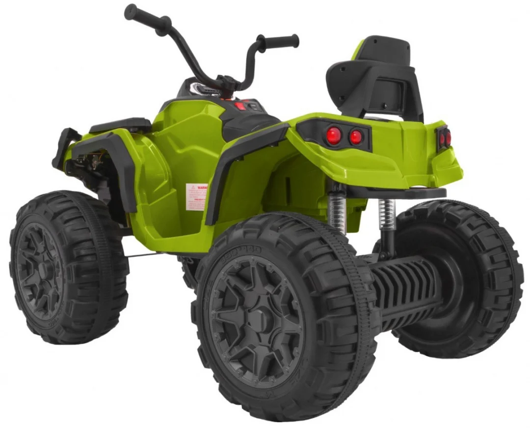 2.4GHz punjivi Quad ATV za djecu zeleni + daljinski upravljač + EVA kotači + MP3 radio + spori start, zelena_4