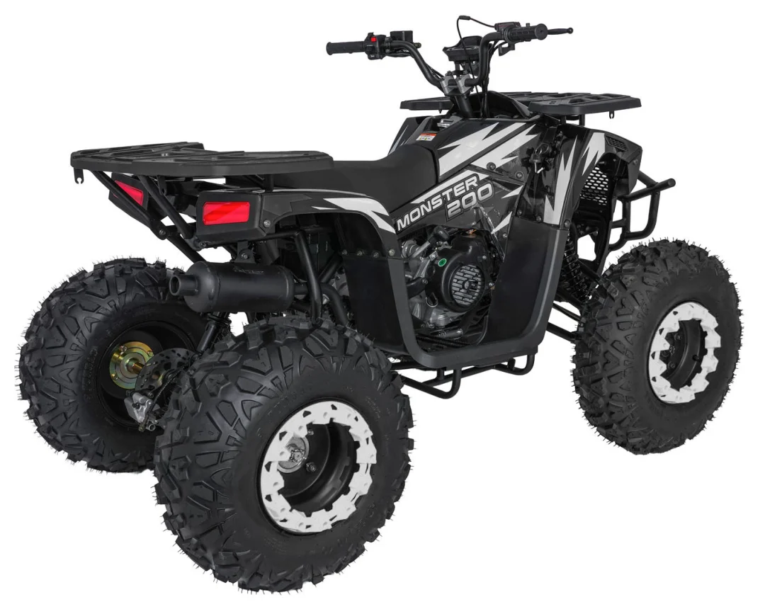 200cc MONSTER crni benzinski quad_10