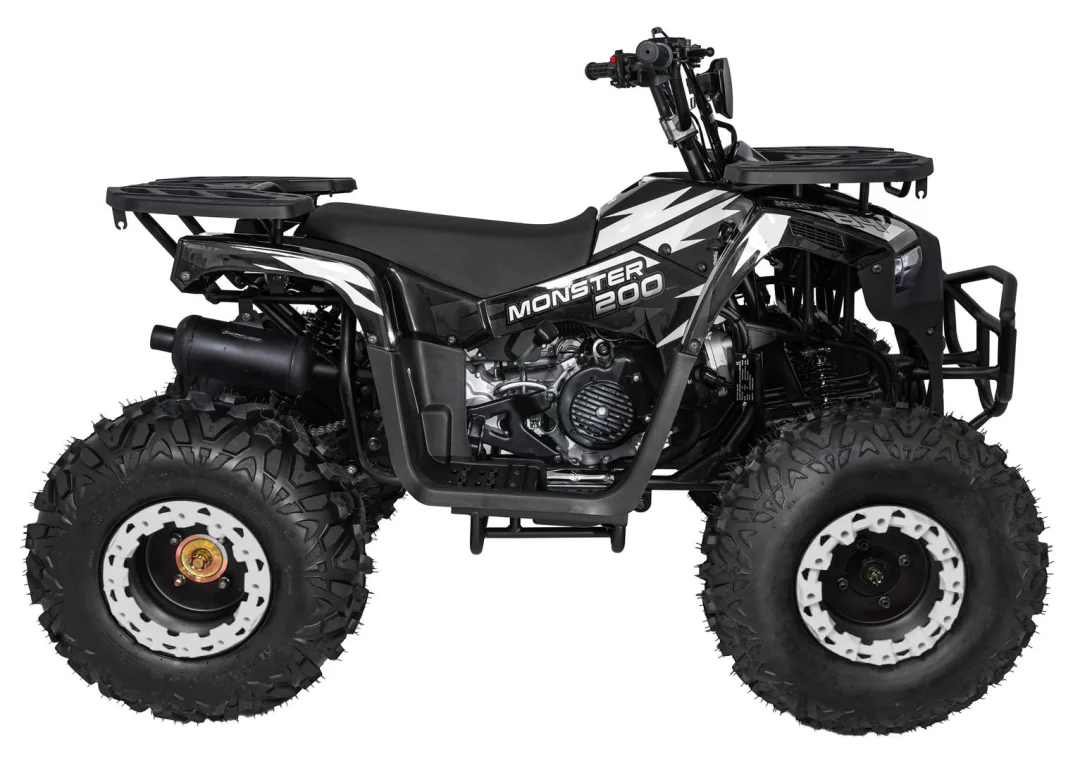 200cc MONSTER crni benzinski quad_6