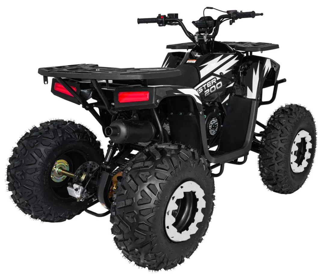 200cc MONSTER crni benzinski quad_7