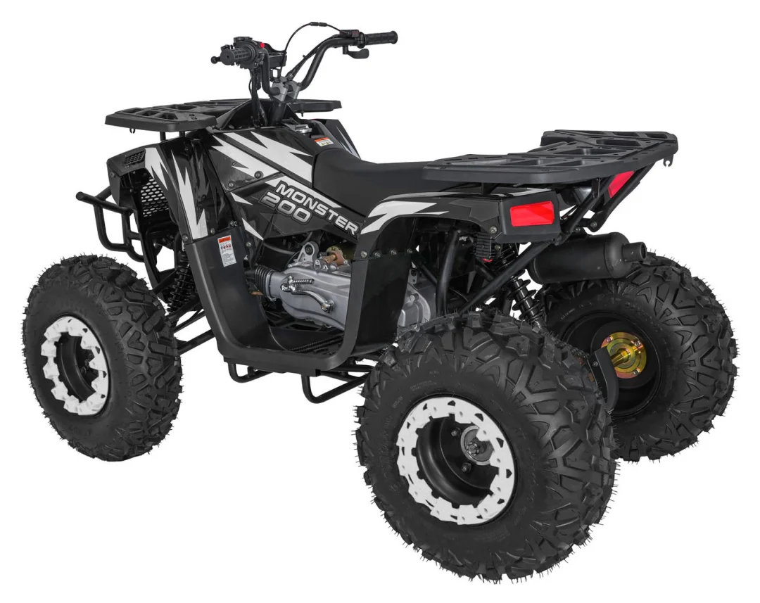 200cc MONSTER crni benzinski quad_9