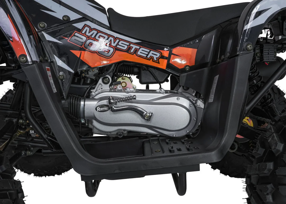 200cc MONSTER narančasti benzinski quad_20