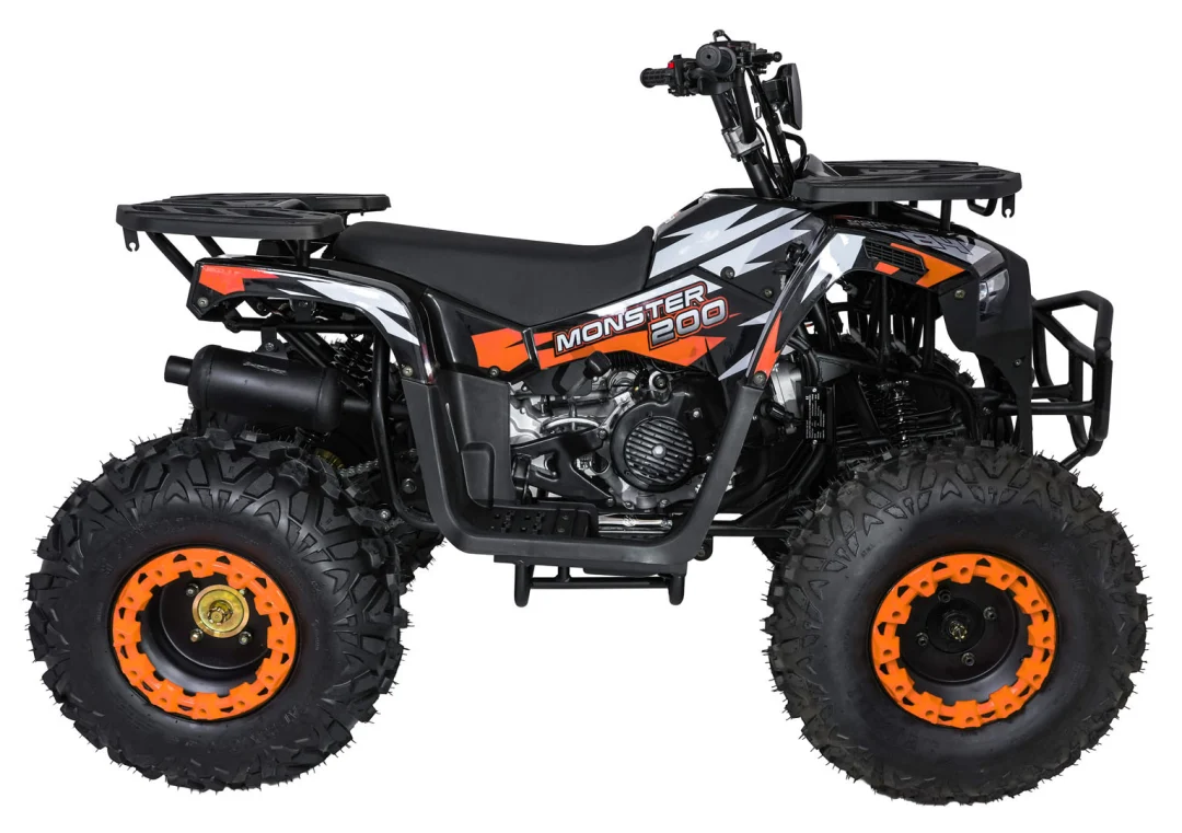 200cc MONSTER narančasti benzinski quad_7