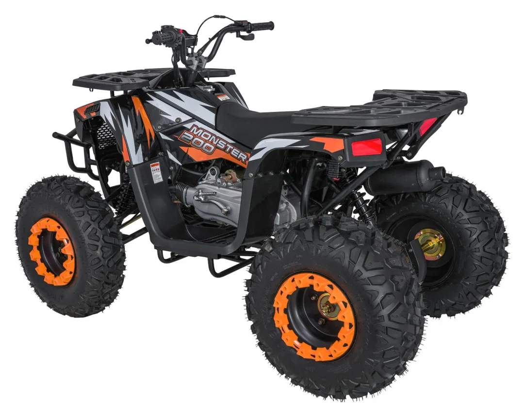 200cc MONSTER narančasti benzinski quad_9