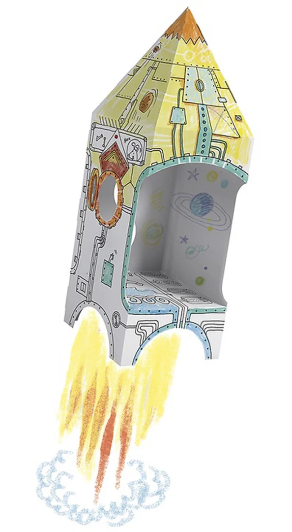 3D bojanka Raketa za djecu_2