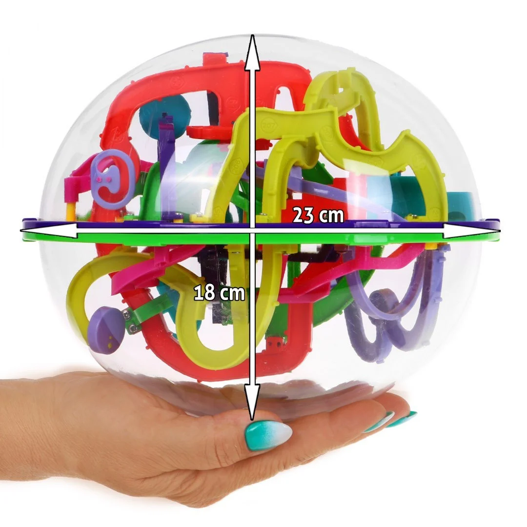 3D lopta s labirintima za djecu 6+ Vođenje lopte + 299 faza + logička i arkadna igra_3