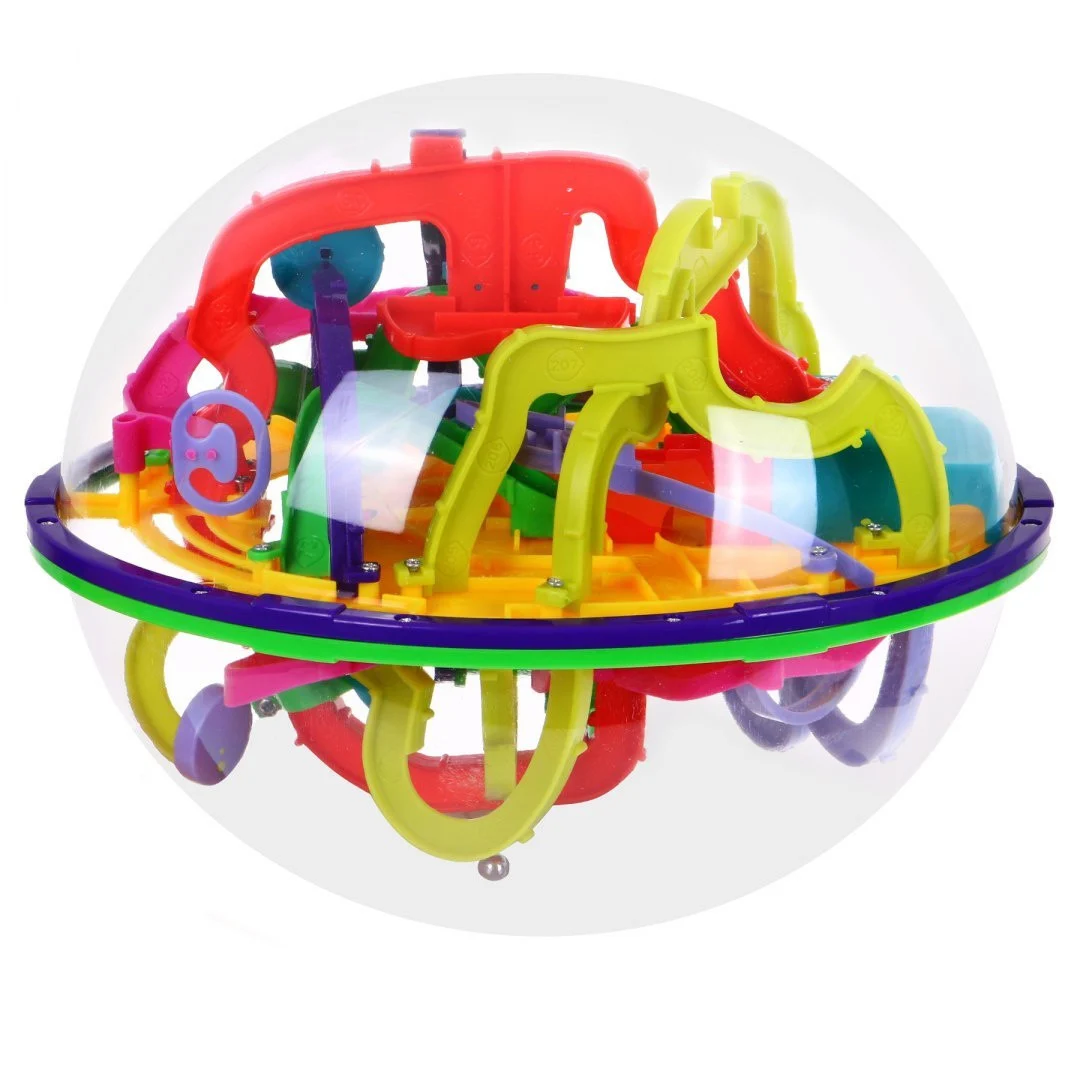 3D lopta s labirintima za djecu 6+ Vođenje lopte + 299 faza + logička i arkadna igra_4