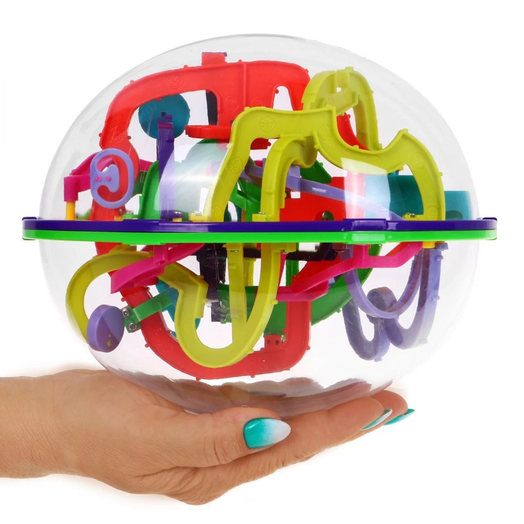 3D lopta s labirintima za djecu 6+ Vođenje lopte + 299 faza + logička i arkadna igra_5