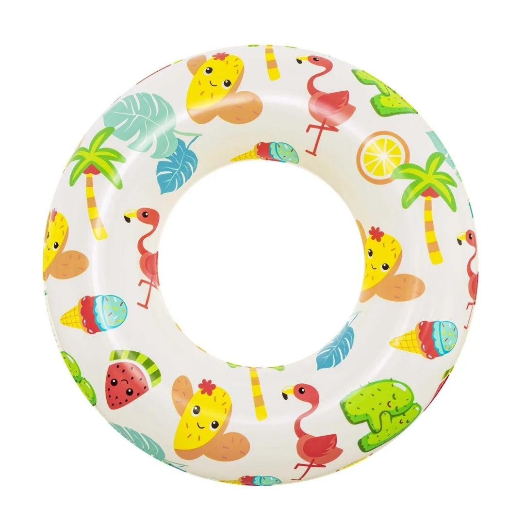 3u1 Dječji bazen 122 x 20 cm + KOTAČ + LOPTICA Bestway 51124_3