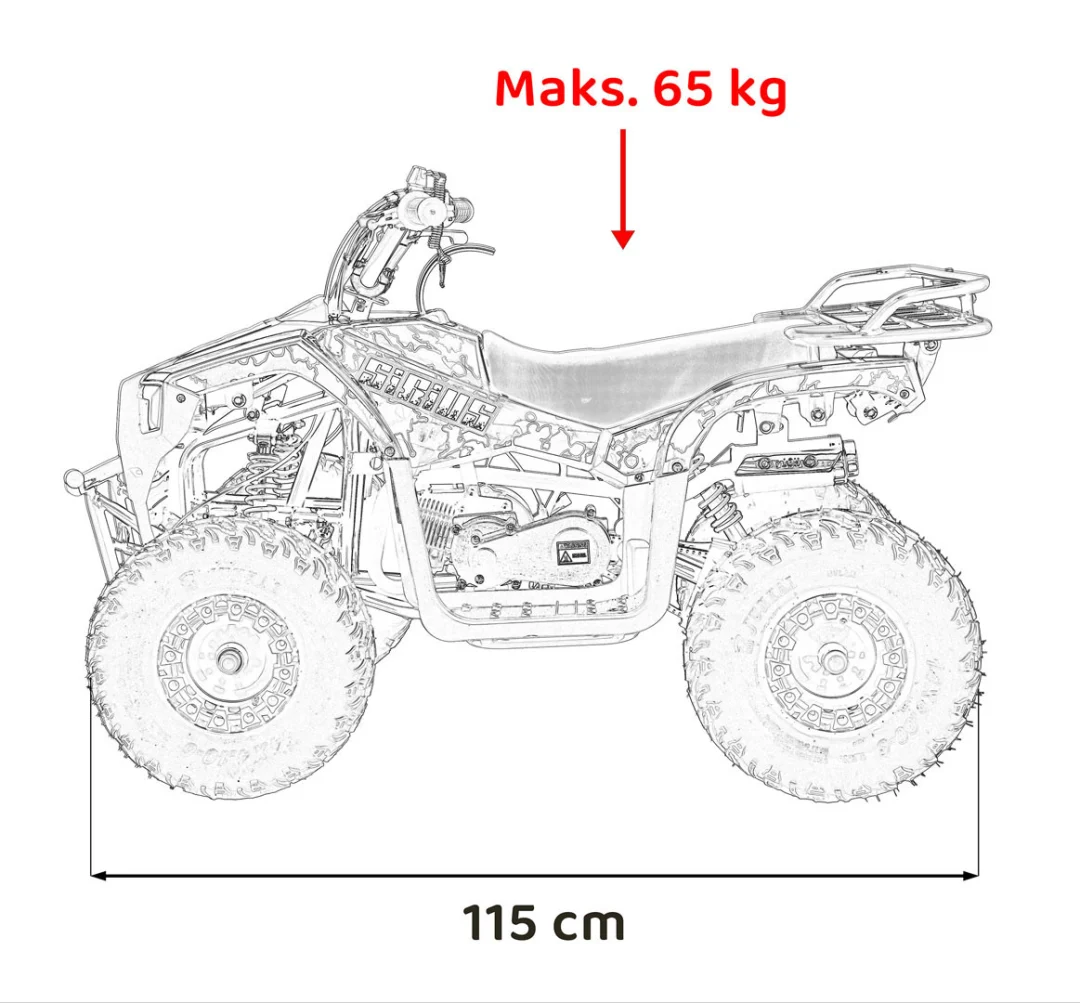 49cc SIRIUS crveni benzinski quad_3