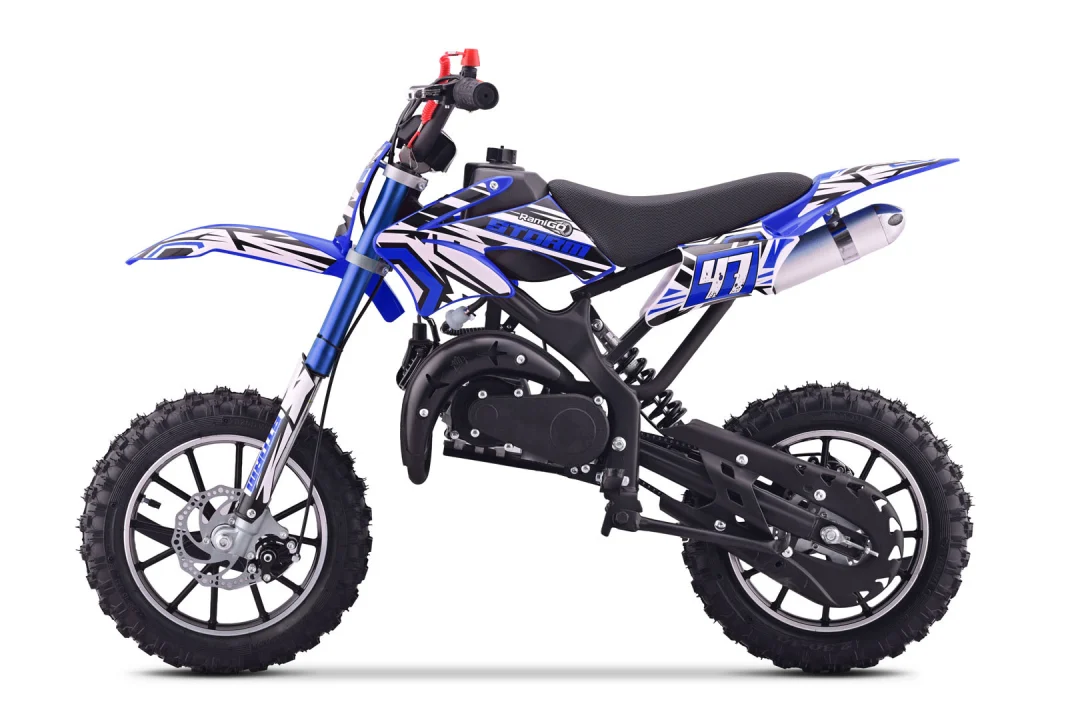 49cc STORM plavi benzinski cross motor_3