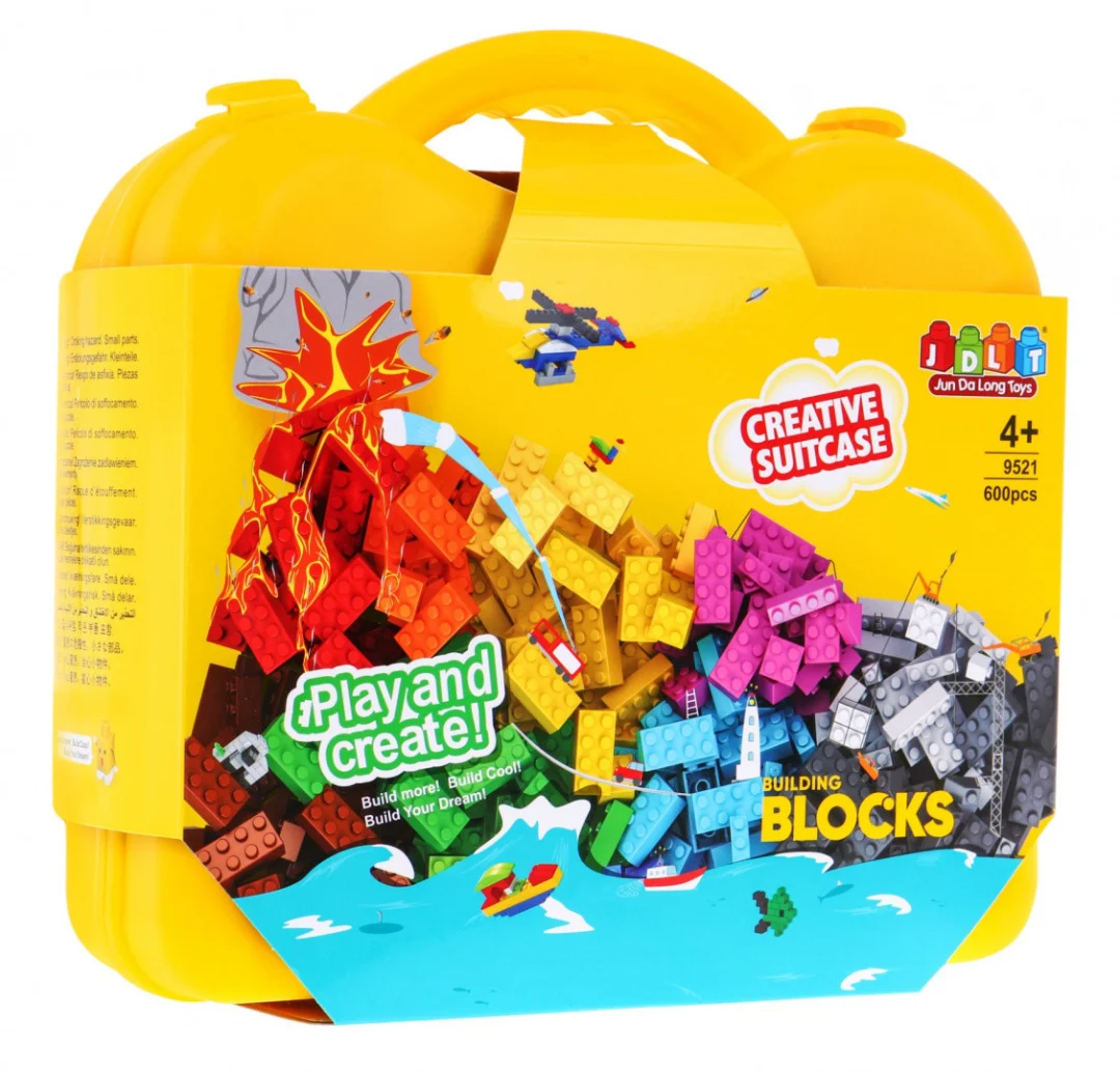 600 građevinskih kockica u koferu 4+_2