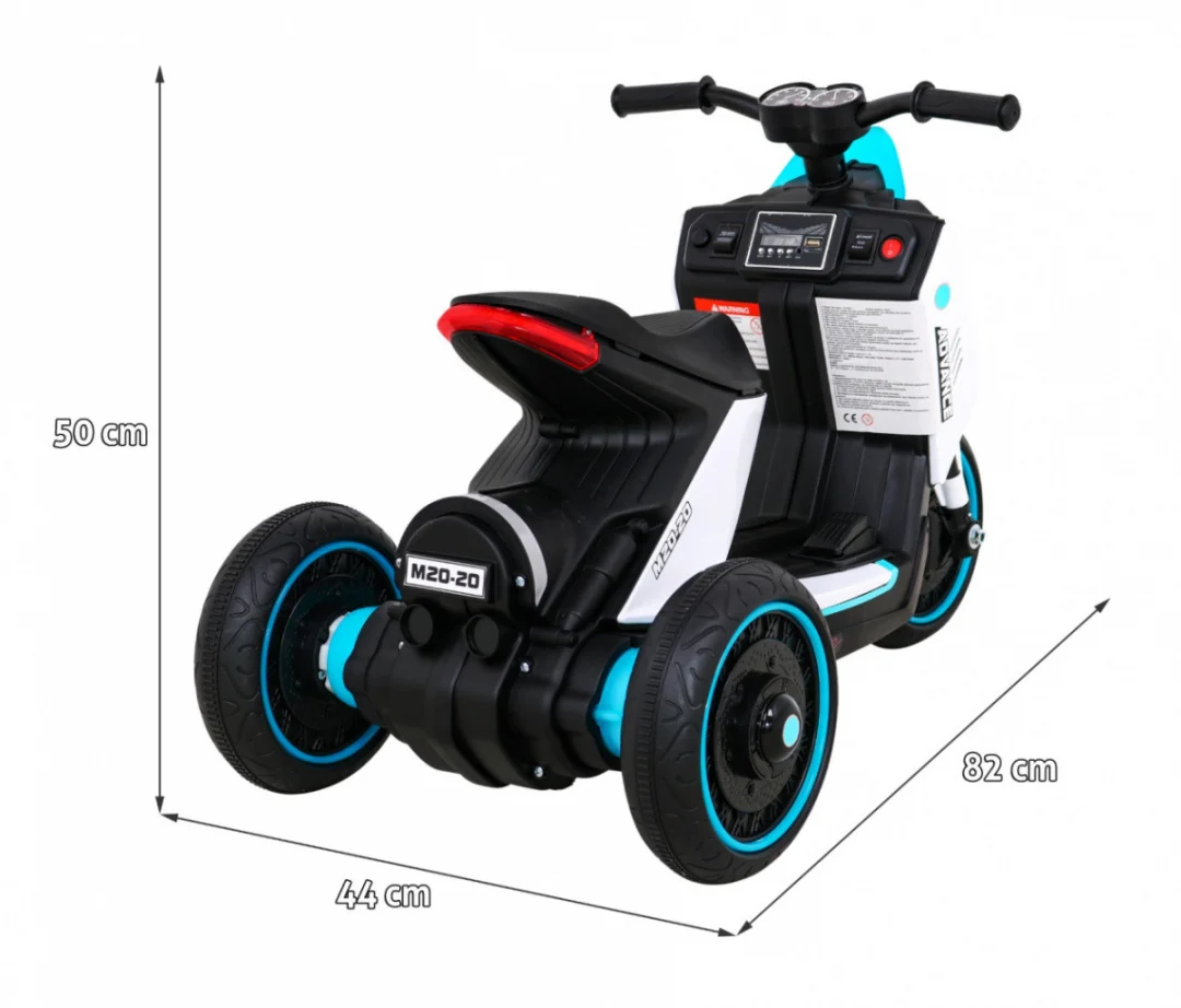 ADVANCE bijeli motocikl, bijela motor na akumulator_2