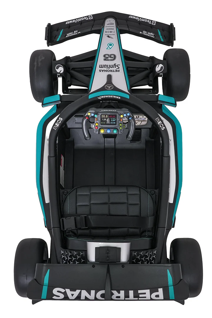 AMG PETRONAS F1 na akumulator crni + daljinski_14