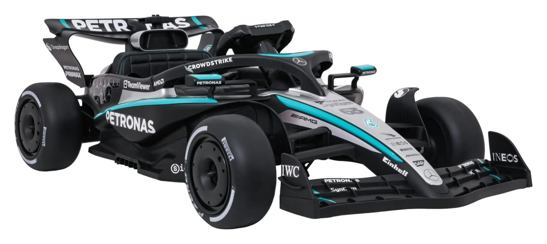 AMG PETRONAS F1 na akumulator crni + daljinski_3