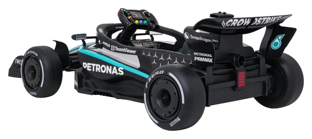 AMG PETRONAS F1 na akumulator crni + daljinski_8