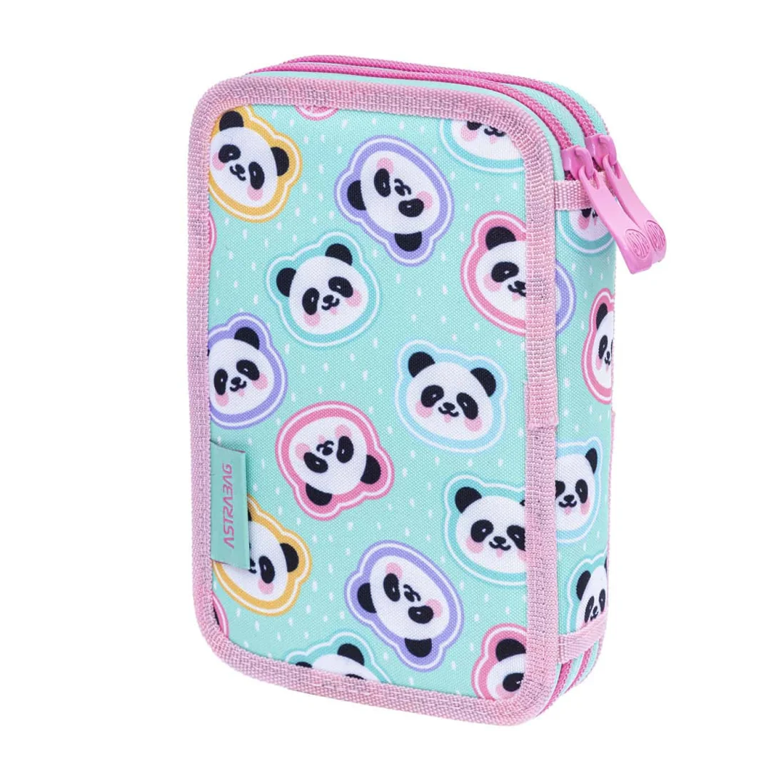 ASTRABAG MINTY PANDAS dvostruka pernica_3