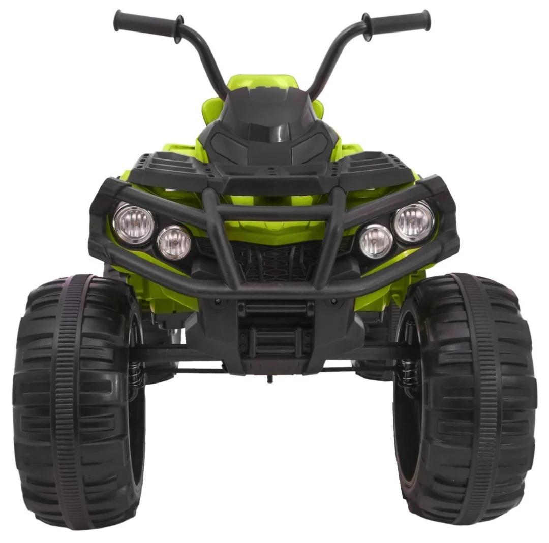 Akumulatorski ATV Quad za djecu zeleni + EVA kotači + MP3 radio + LED + spori start, zelena quad na akumulator_3