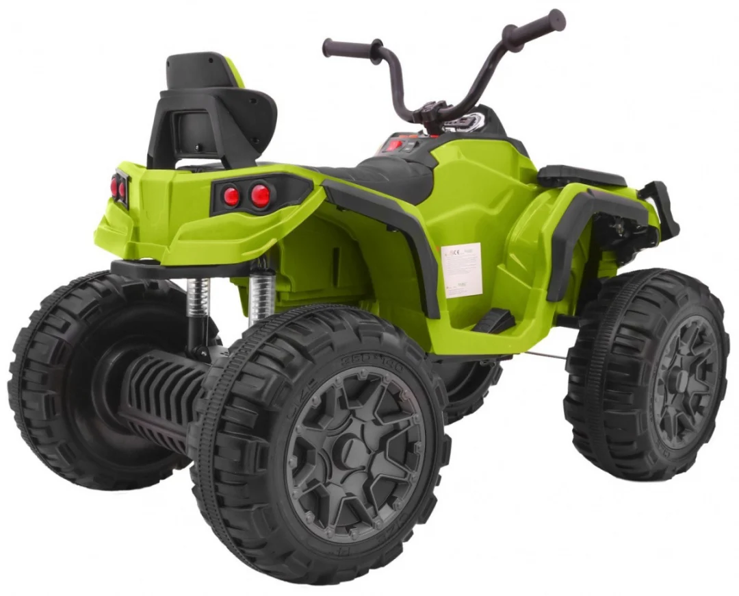 Akumulatorski ATV Quad za djecu zeleni + EVA kotači + MP3 radio + LED + spori start, zelena quad na akumulator_7