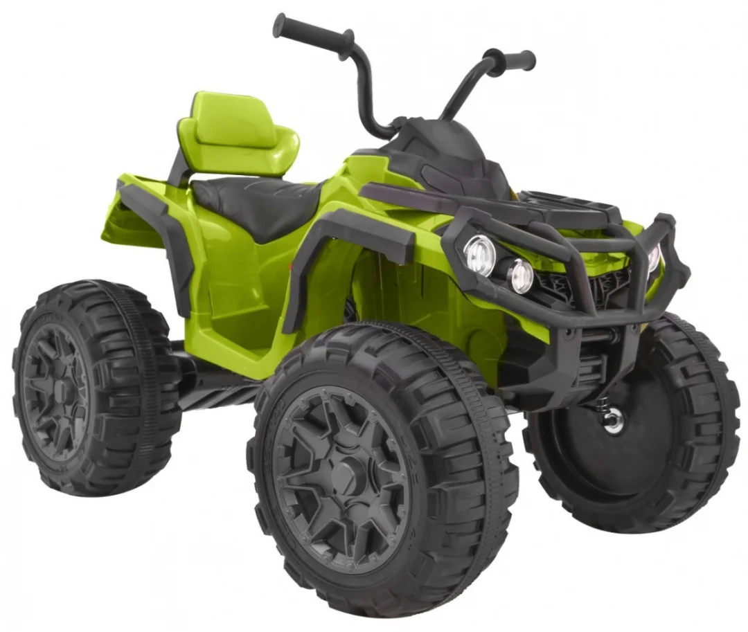 Akumulatorski ATV Quad za djecu zeleni + EVA kotači + MP3 radio + LED + spori start, zelena quad na akumulator_8
