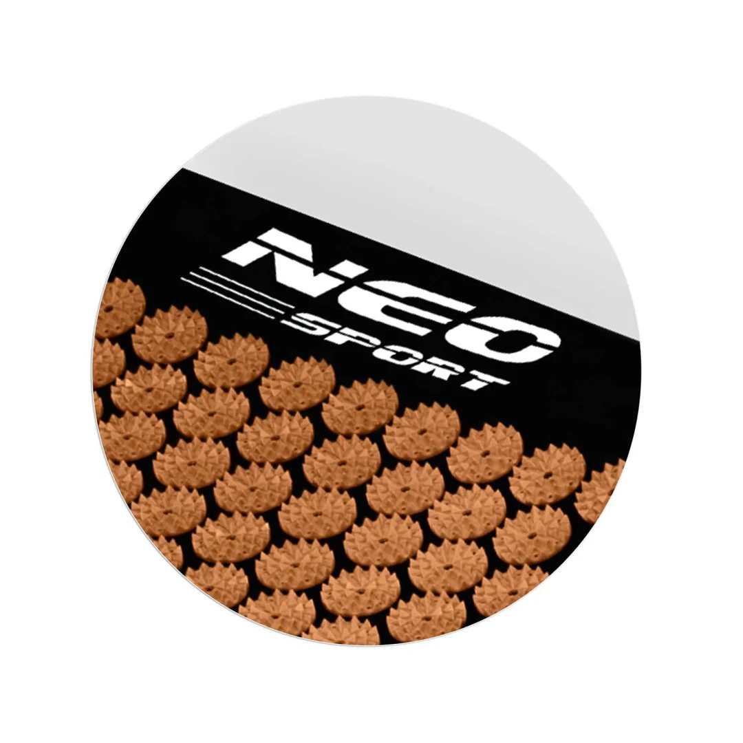Akupresurna prostirka s bodljama Neo-Sport NS-901, crna i zlatna_6