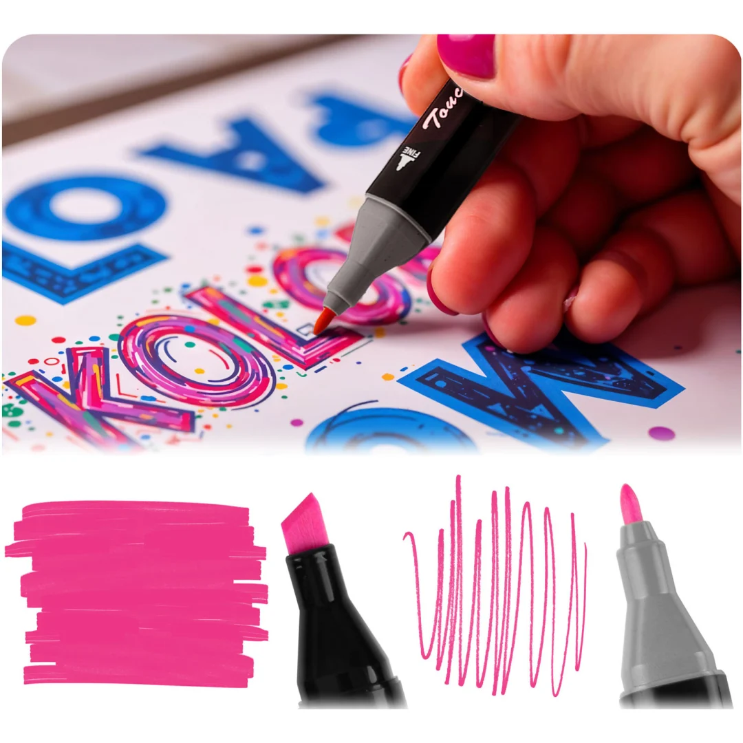 Alkoholni markeri Nukido NK-915 s vrećicom, 262 komada_8