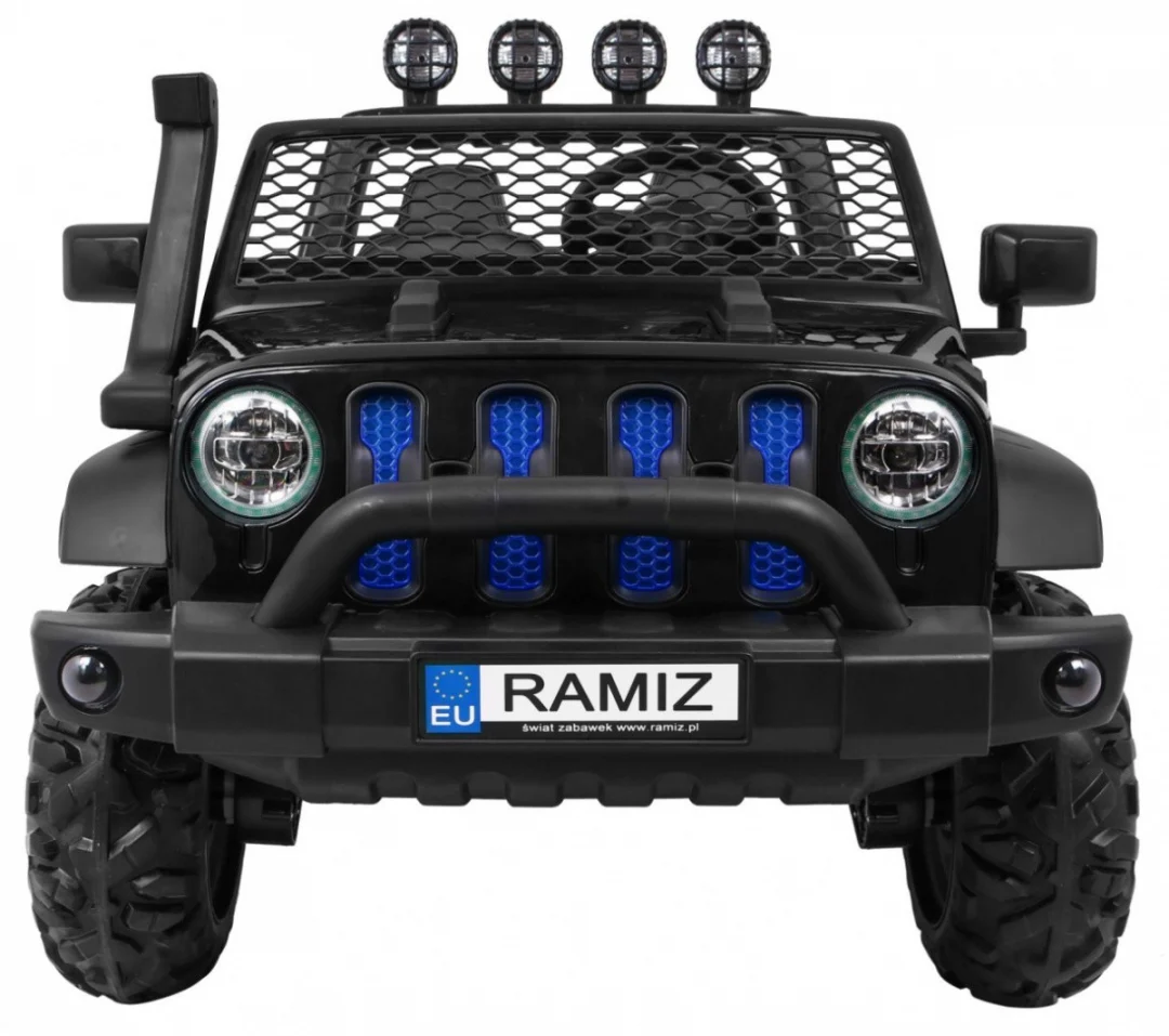 AllRoad terenski auto 4x4 za 2 djece, crni_2