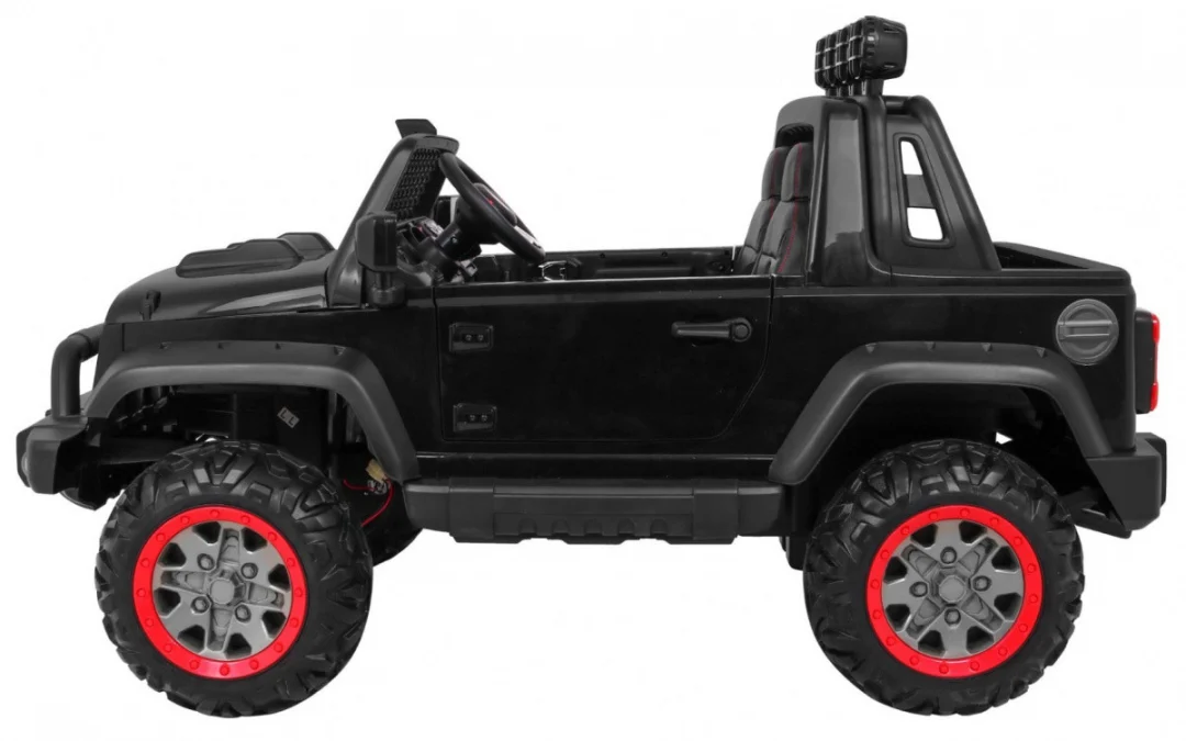 AllRoad terenski auto 4x4 za 2 djece, crni_3
