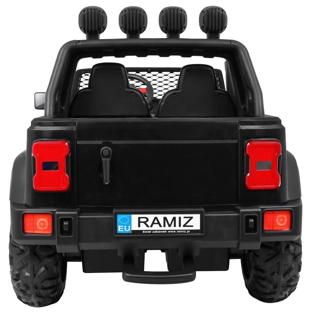 AllRoad terenski auto 4x4 za 2 djece, crni_5
