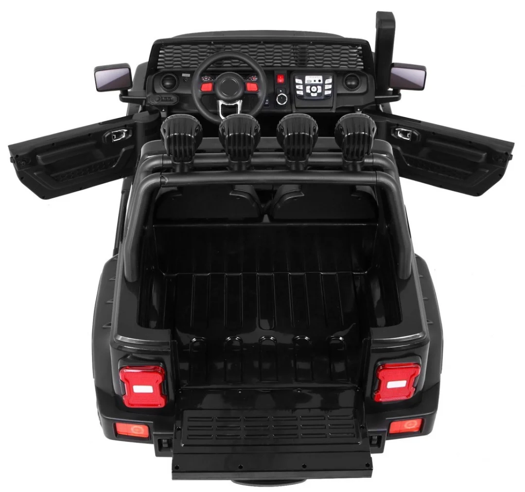 AllRoad terenski auto 4x4 za 2 djece, crni_7