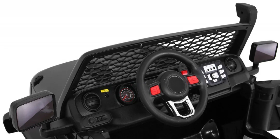 AllRoad terenski auto 4x4 za 2 djece, crni_8
