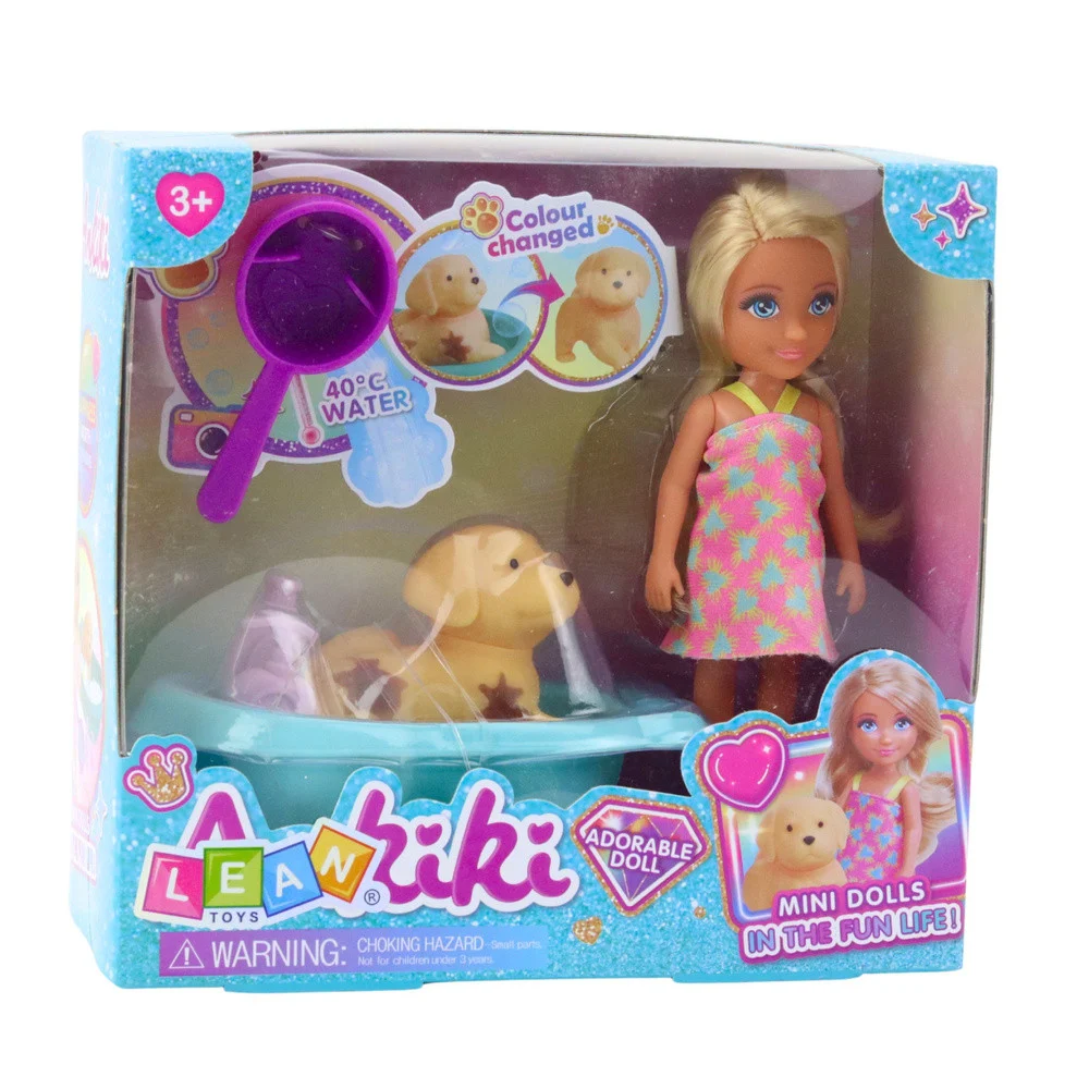 Ankiki set za kupanje lutke i psa s priborom_4