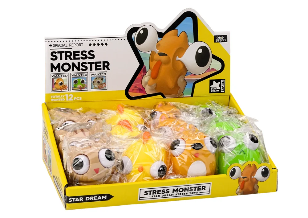 Antistresna squishy igračka Happy Monster MIX_3