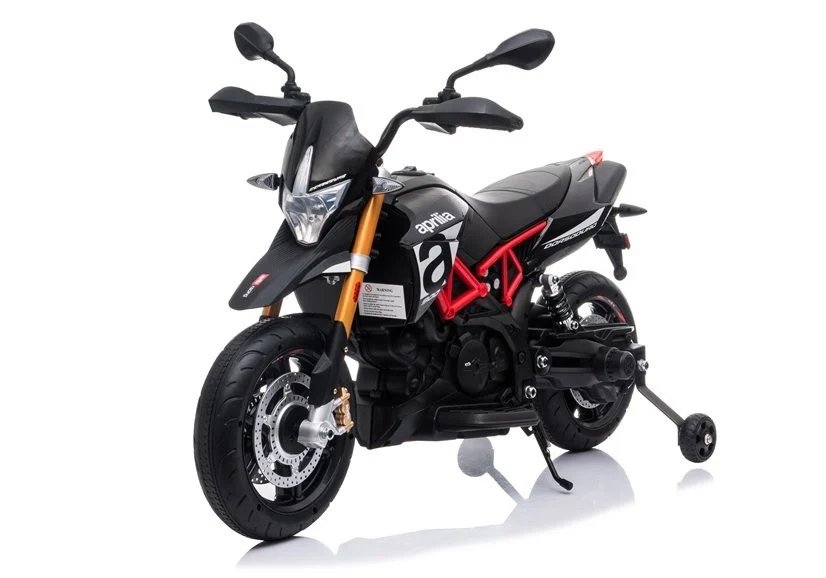 Aprilia A007 električni motocikl, crni motor na akumulator_3