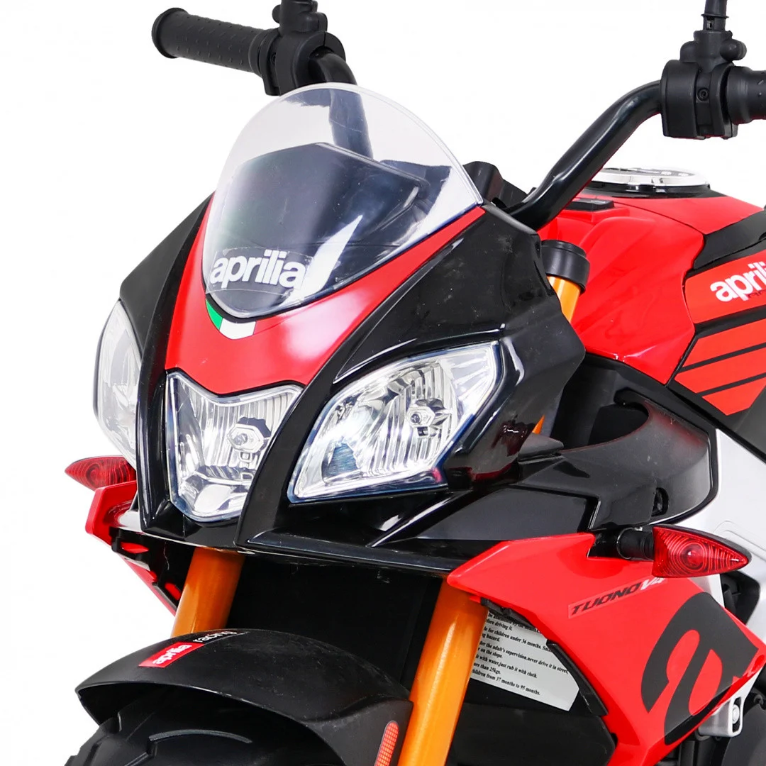 Aprilia Tuono V4 motocikl na akumulator, crveni motor na akumulator_10