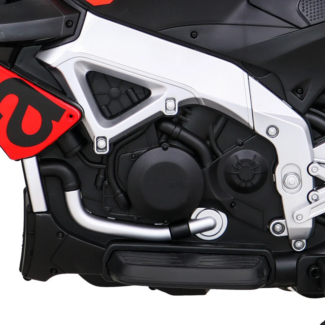 Aprilia Tuono V4 motocikl na akumulator, crveni motor na akumulator_11