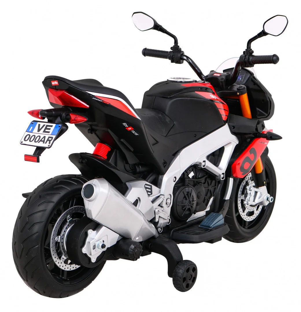 Aprilia Tuono V4 motocikl na akumulator, crveni motor na akumulator_8