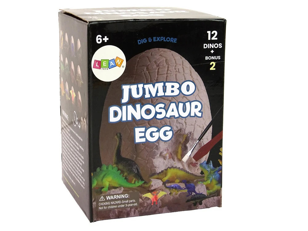 Arheološki set za iskapanje, divovsko jaje, 12 dinosaura_5