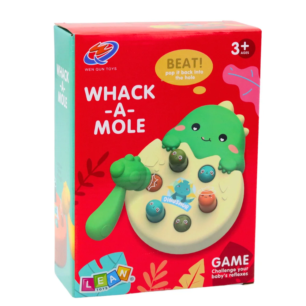 Arkadna igra udari krticu, dinosaursko jaje, zelena, 3 god.+_4