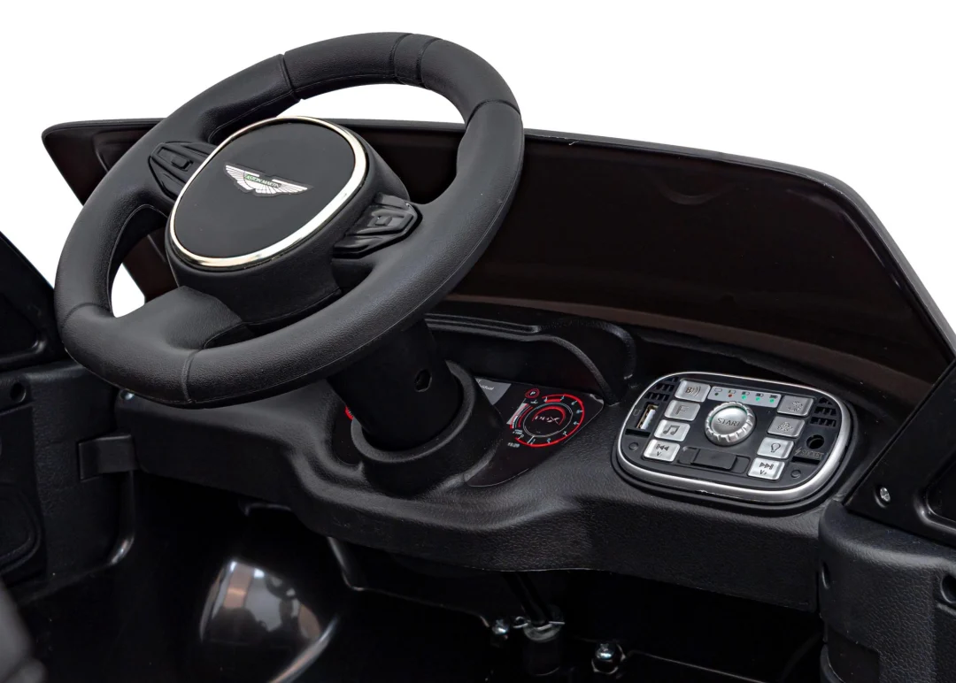 Aston Martin DBX dječja kolica na baterije crna + daljinski upravljač + EVA pegla + sigurnosni_11