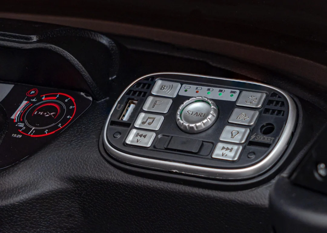Aston Martin DBX dječja kolica na baterije crna + daljinski upravljač + EVA pegla + sigurnosni_12