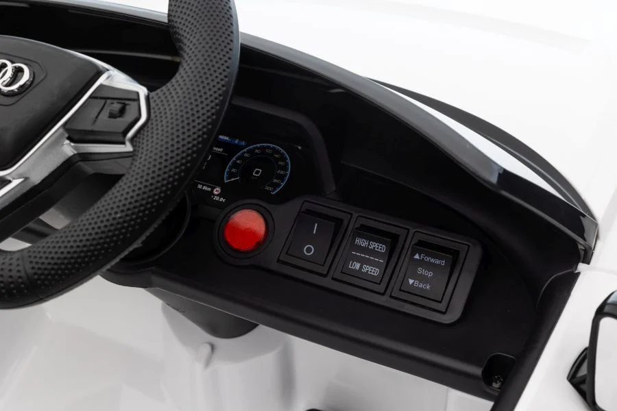 Audi E-Tron GT QLS-6888 auto na akumulator, bijeli, 12V_12