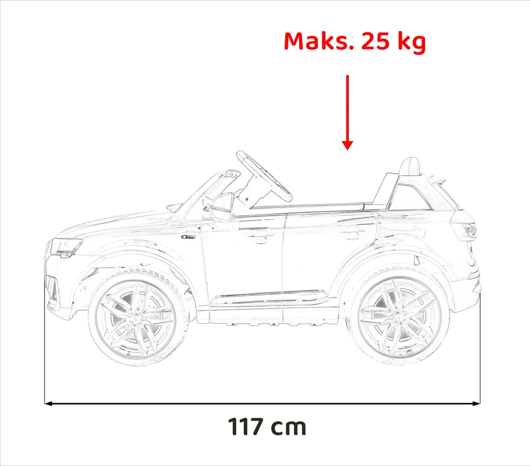Audi Q7 Lift crno vozilo_3