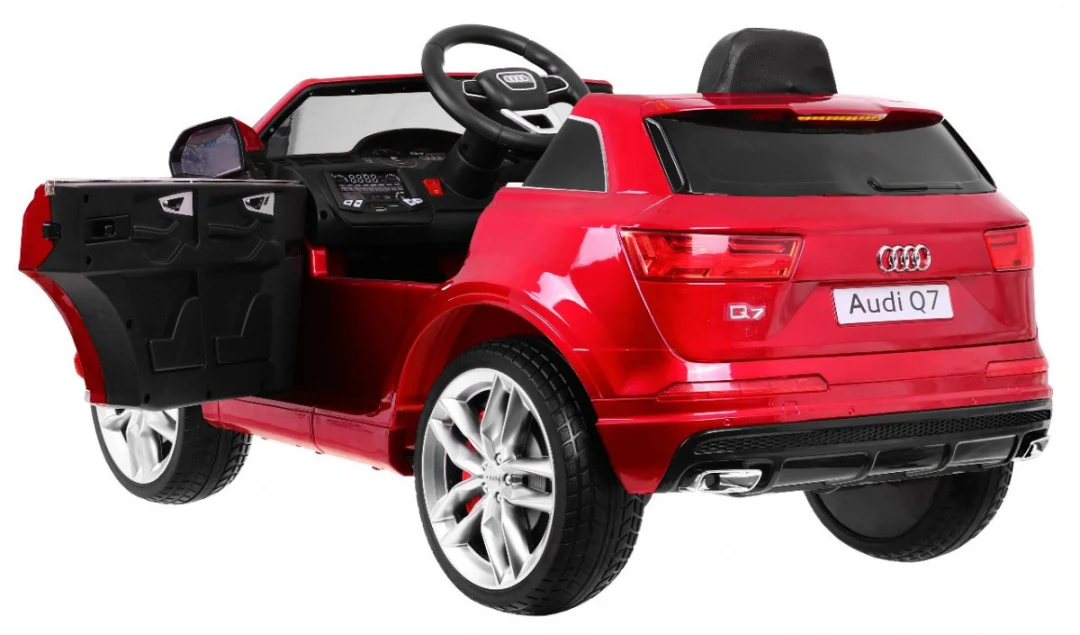 Audi Q7 Quattro S-Line SUV na akumulator, crveni_3