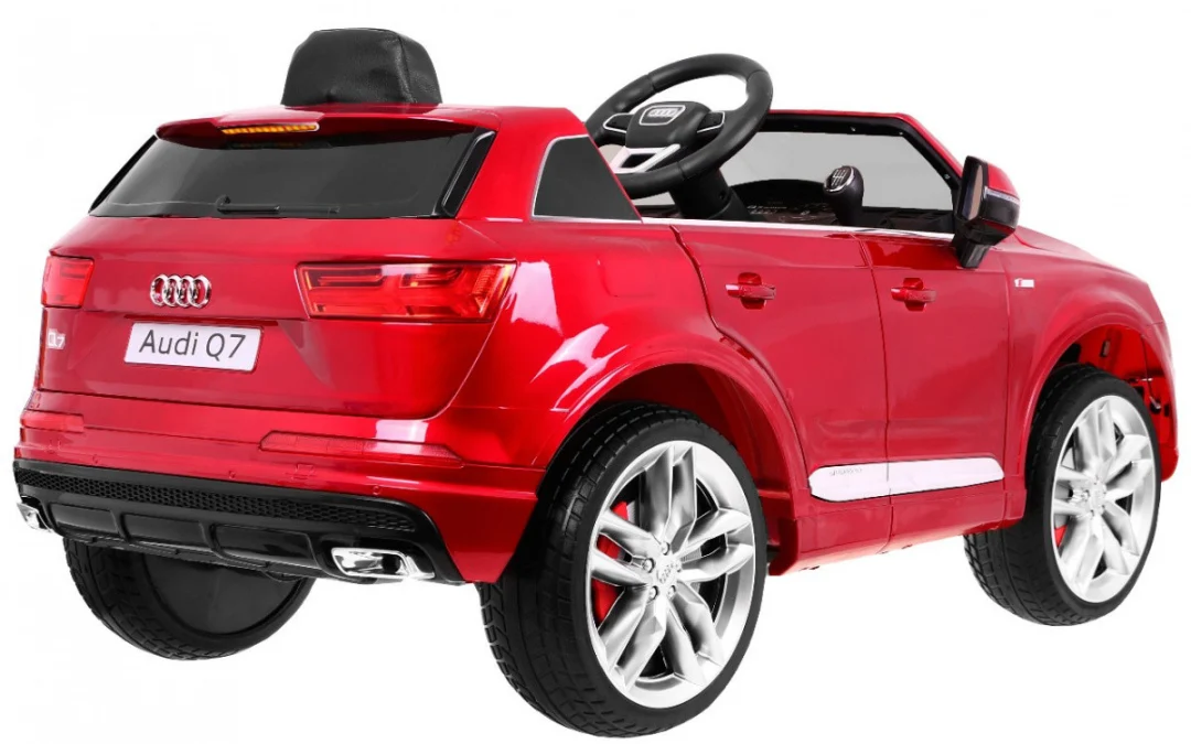 Audi Q7 Quattro S-Line SUV na akumulator, crveni_4