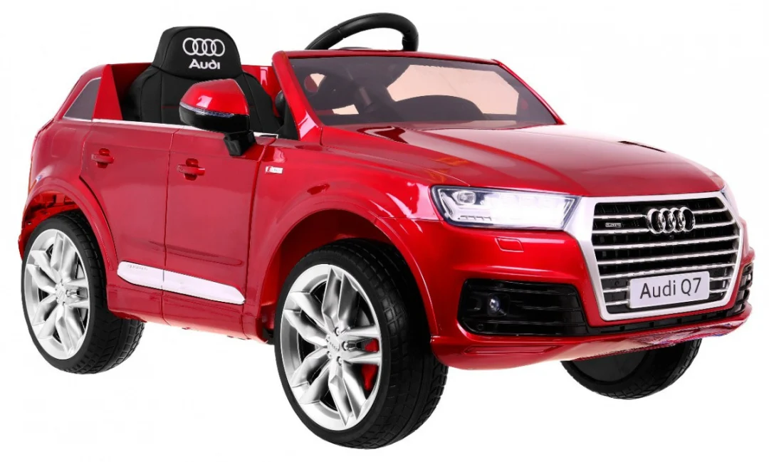 Audi Q7 Quattro S-Line SUV na akumulator, crveni_7